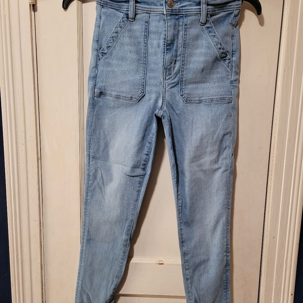 American eagle cropped jeans sz 6R
